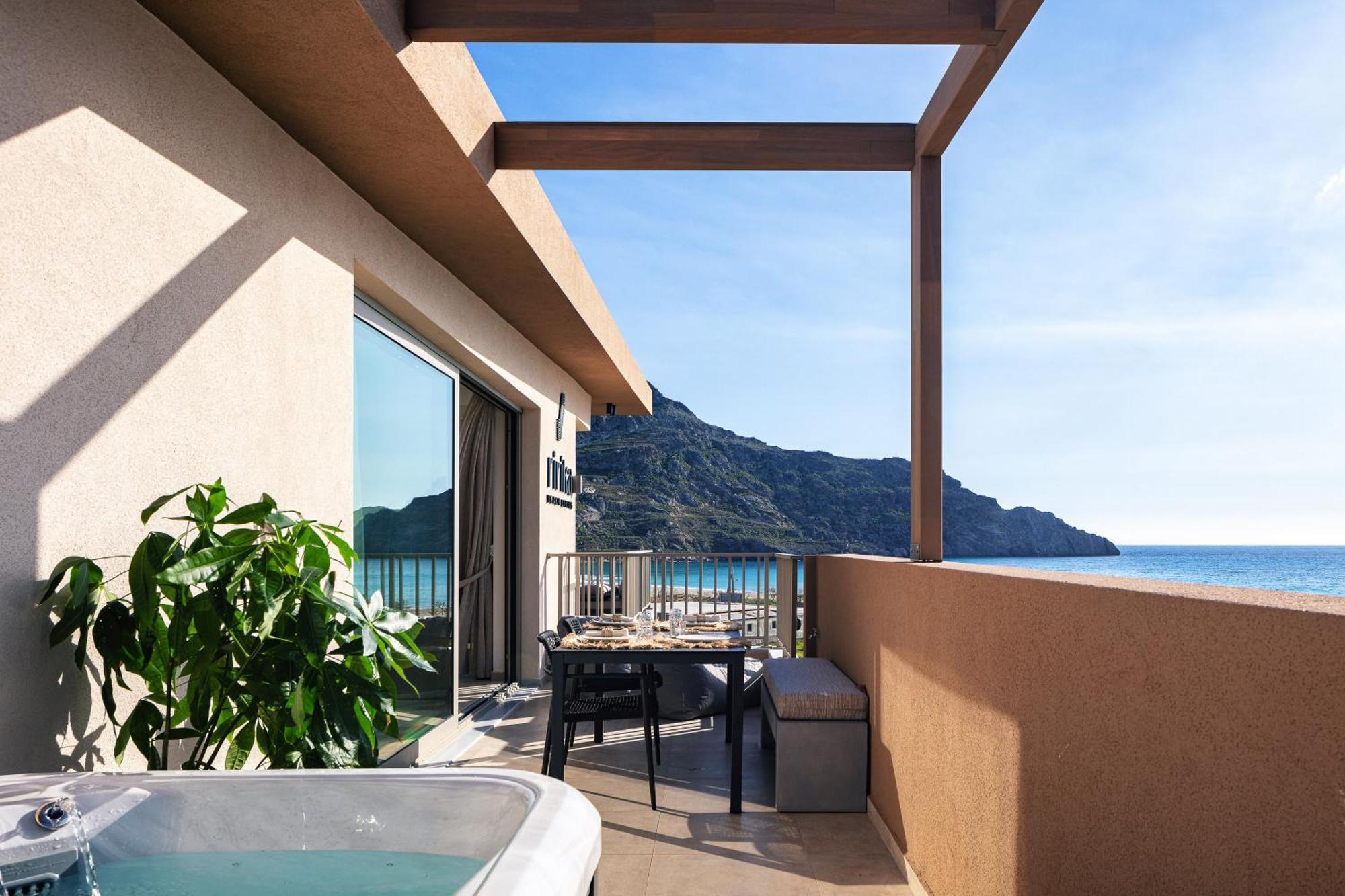Ririka Beach Living, New Feel-At-Home Luxury Suites Plakias Exterior photo